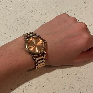 Gold and Silver Watch